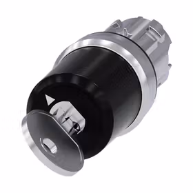 西门子 CES钥匙开关,22mm,金属,高光,锁闭编号LSG1,附带2把钥匙,2个开关位置,锁定,拔出钥匙O+I；3SU10505HF110AA0