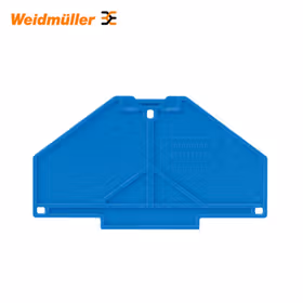 魏德米勒 P系列,端板,蓝色,3mm；PAP PRV/PPV4 BL