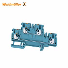 魏德米勒 直通型接线端子；A2T 2.5 BL