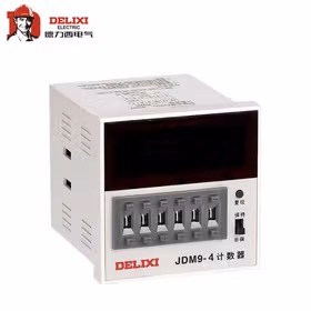 德力西电气 电子式计数器；JDM9-4 AC110V
