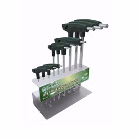 世达 9件T型球头内六角扳手组套2-10mm；09117