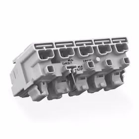 万可(WAGO) 供电连接器,不带固定销钉；294-8135