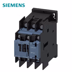 西门子 功率接触器,17A,7.5kW,1NO+1NC,AC110V,50Hz,120VAC,60Hz,3极,尺寸S0,环形电缆终端衔套连接；3RT20254AK60