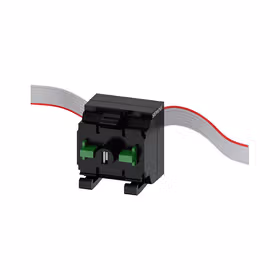 西门子 SIRIUSACT:终端模块（指令和LED模块）,集成LED,琥珀色用于前面板安装；3SU14011MC001CA1