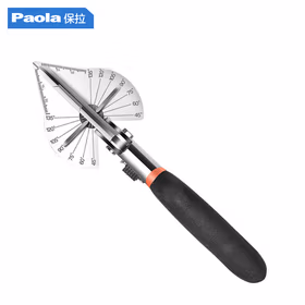 保拉(Paola) 角度剪电工线槽剪刀45度90度万能直角剪刀多功能折边钳木工封边卡扣条钳6124