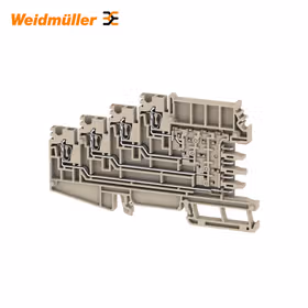 魏德米勒 Z系列,直通型接线端子,多层模块端子,额定横截面:2.5mm,弹片联接；ZRV 2.5/1