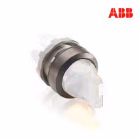 ABB M3SS三位置选择开关操作头部（带灯型）,透明色；M3SS2-11C