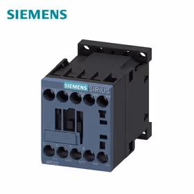 西门子 功率接触器,12A,5.5kW,1NC,24VDC集成有瞬态抑制二极管,尺寸S00,螺栓型端子连接；3RT20171SB42
