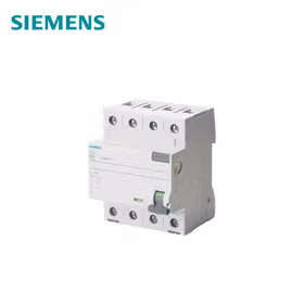 西门子 电磁式剩余电流保护开关 63A 4P 100mA A；5SV3 Type(S) A 100mA 63A 4P
