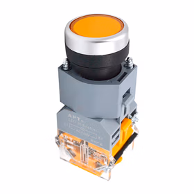 APT 带灯一般按钮,黄色；LA39-B2-11D/y31