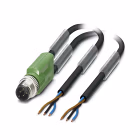 菲尼克斯 传感器/执行器电缆；SAC-3P-M12Y/2X1,5-PUR