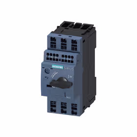 西门子 电动机保护断路器,结构尺寸S00用于电机保护,等级10,A脱扣器1.1-1.6A,N脱扣器21A笼卡式连接,横向辅助开关1NO+1NC；3RV20111AA25