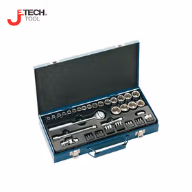 捷科(jetech) 46件10mm(3/8")公制综合套筒组套；SK3/8-46S