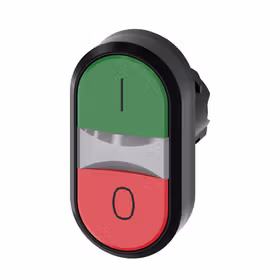 西门子 双按钮,22mm,塑料,绿色:I,红色：O,按钮,扁平；3SU10003AB420AK0