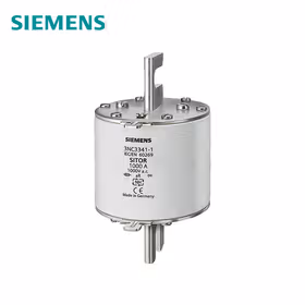 西门子 SITOR熔断片,含开槽的刀形触头,NH3,输入：1250A,aR,UnAC：800V,Un直流：440V,前端标示警报器；3NC33431U