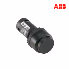 ABB CP4凸头自锁型按钮（不带按钮）,黑色；CP4-10B-11