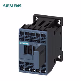 西门子 功率接触器,9A,4kW,1NO,24VDC,带可变电阻插接,3极,尺寸S00,笼卡式连接；3RT20162QB41