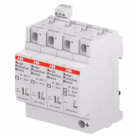ABB 电涌保护器；OVR T2 3N 40-350 P TS QS