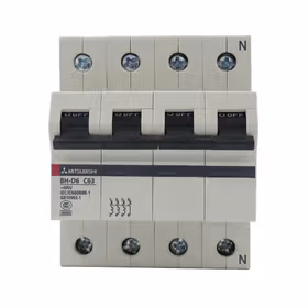 三菱电机 微型断路器 25A 4P D 6kA；BH-D6 4P 25A TYPE D N (CH)