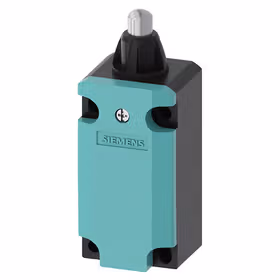 西门子 位置开关金属外壳40mm设备接口1x(M20x1.5)1NO/1NC速动触点圆顶柱塞带3mm超程高级钢柱塞；3SE51120CC02