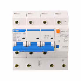 正泰 剩余电流动作断路器；NXBLE-125 3P+N C100 300mA