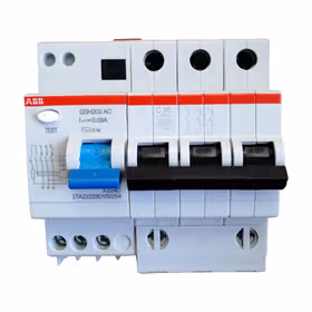 ABB 剩余电流动作断路器；GSH203 AC-D20/0.03