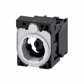 西门子 用于3个模块的支架,塑料,1S,LED模块,白色,AC/DC6-24V,螺栓型端子连接；3SU15011AG601BA0