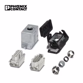 菲尼克斯 插拔式连接器组套；HC-STA-B16PT-BWSC-LT-M25-ELCAL