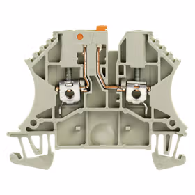 魏德米勒 电流测试端子,螺钉联接,2.5mm,500V,24A,可翻转,深褐；WTR 2.5 STB2.3