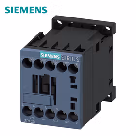 西门子 功率接触器,12A,5.5kW,1NC,400VAC,50/60Hz,3极,尺寸S00螺栓型端子连接；3RT20171AV02