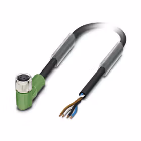 菲尼克斯 传感器/执行器电缆；SAC-4P- 5,0-PUR/M 8FR 0,34