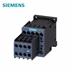 西门子 功率接触器,9A,4kW, 2NO+2NC 24VDC,3极,尺寸S00螺栓型端子连接辅助开关可松开；3RT20161BB44