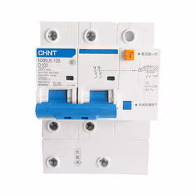 正泰 剩余电流动作断路器；NXBLE-125 2P D100 30mA
