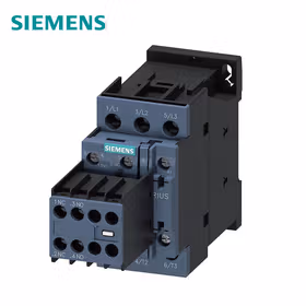 西门子 功率接触器,25A,11kW,2NO+2NC,42VAC,50Hz,3极,尺寸S0螺栓型端子连接辅助开关可松开；3RT20261AD04