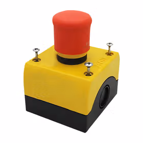 伊顿穆勒 直提复位急停按钮带盒，1NO1NC；M22-PV/KC11/IY