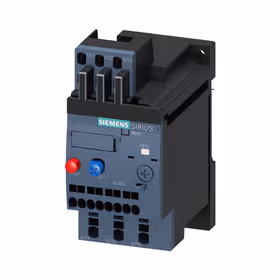 西门子 过载继电器0.11...0.16A热,尺寸S00,等级10独立安装,主电路：弹簧型端子,辅助电路：弹簧型端子；3RU21160AC1