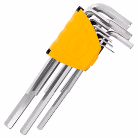 得力 加长平头内六角组套   9件套；DL3590