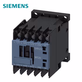 西门子 功率接触器,9A,4kW,1NC,AC110V,50Hz120VAC,60Hz,3极,尺寸S00,环形电缆终端衔套连接；3RT20164AK62