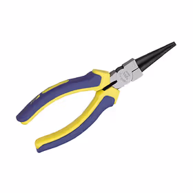 长城精工 Cr-V欧式精抛双色套塑柄圆嘴钳6寸；216046