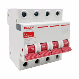 德力西电气 浪涌保护器DZ47SCB-40 40kA/分断能力65kA 4P