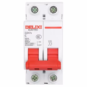 德力西电气 微型断路器；DZ47s C型 2P 50A