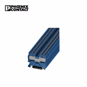 菲尼克斯 直通式接线端子；PT 2,5/S-QUATTRO BU