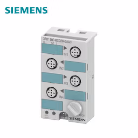 西门子 AS-i紧凑型模块K45数字4DI,IP674个输入端,最大200mA4个M12插座安装板3RK1901-2EA00或3RK1901-2DA00须单独订货；3RK12000CQ200AA3