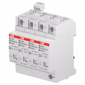 ABB 电涌保护器；OVR T2 4L 40-600 P TS QS