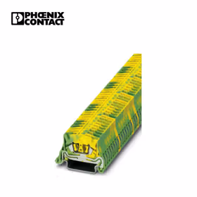 菲尼克斯 微型直通式接线端子；MSB 2,5-NS 35-PE