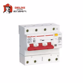 德力西电气 漏电微型断路器；DZ47LE-125 3P+N li(D) 125A 300mA