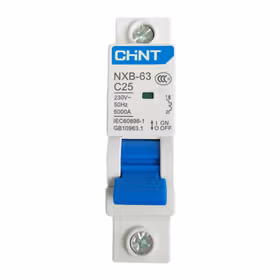正泰 NXB-63 小型断路器；NXB-63 1P C25