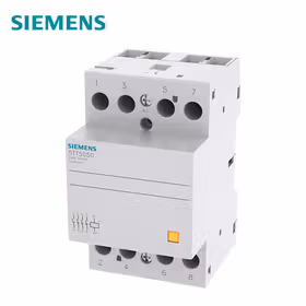 西门子 INSTA接触器带4个常开触点63A,24VAC/DC控制电压；5TT5 63A 4NO 24AC/DC