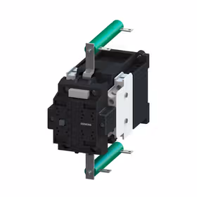 西门子 接触器,结构尺寸2,2极,DC-3和5,32A辅助开关22(2NO+2NC)DC操作48VDC；3TC44170CW4