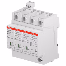 ABB 电涌保护器；OVR T2 3N 40-275 P TS QS